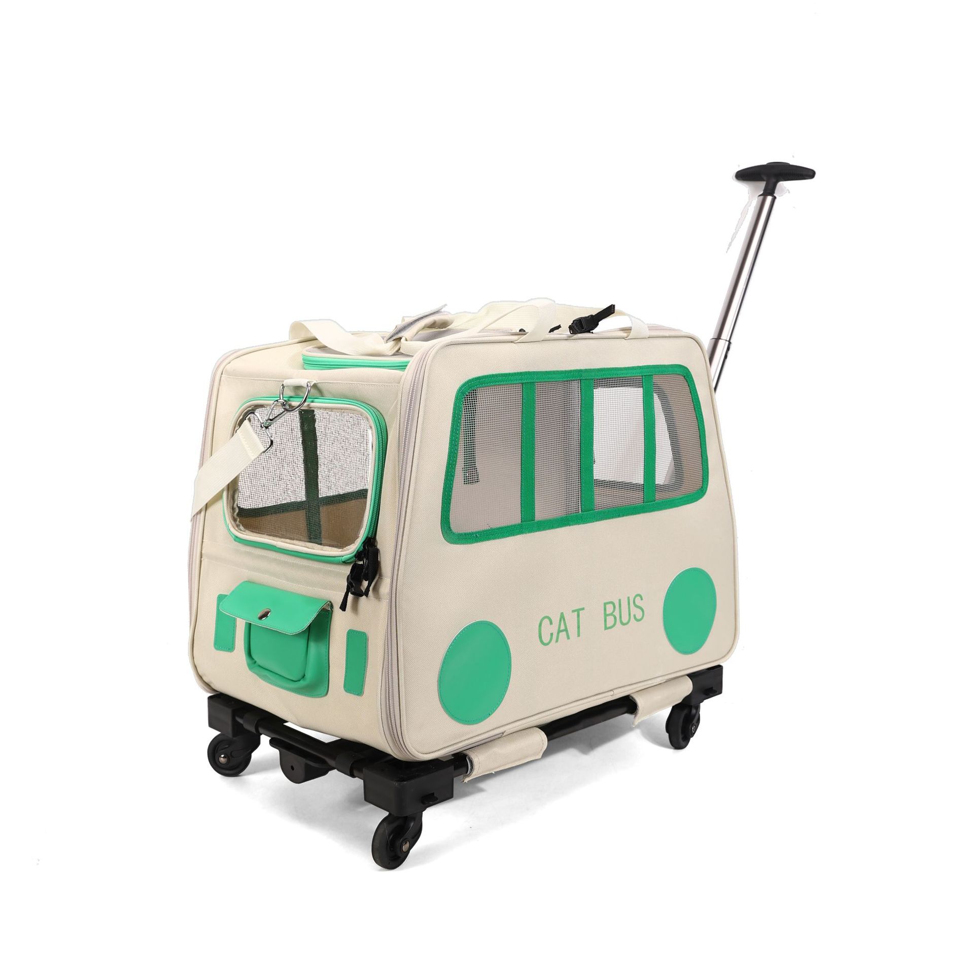 Multifunctional Pet Travel Tro - Travel Accessories Pink avis et prix
