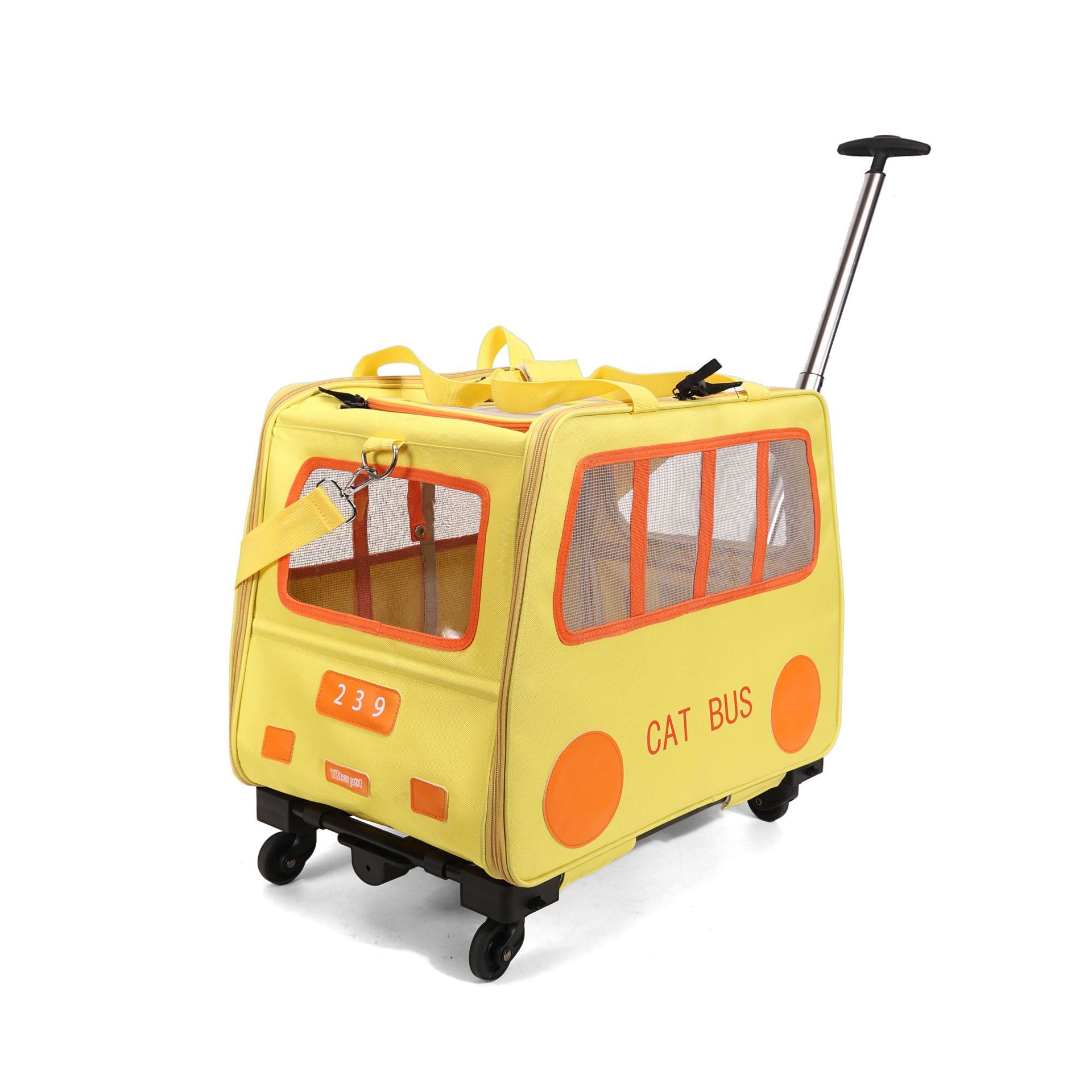 Multifunctional Pet Travel Tro - Travel Accessories Pink avis et prix