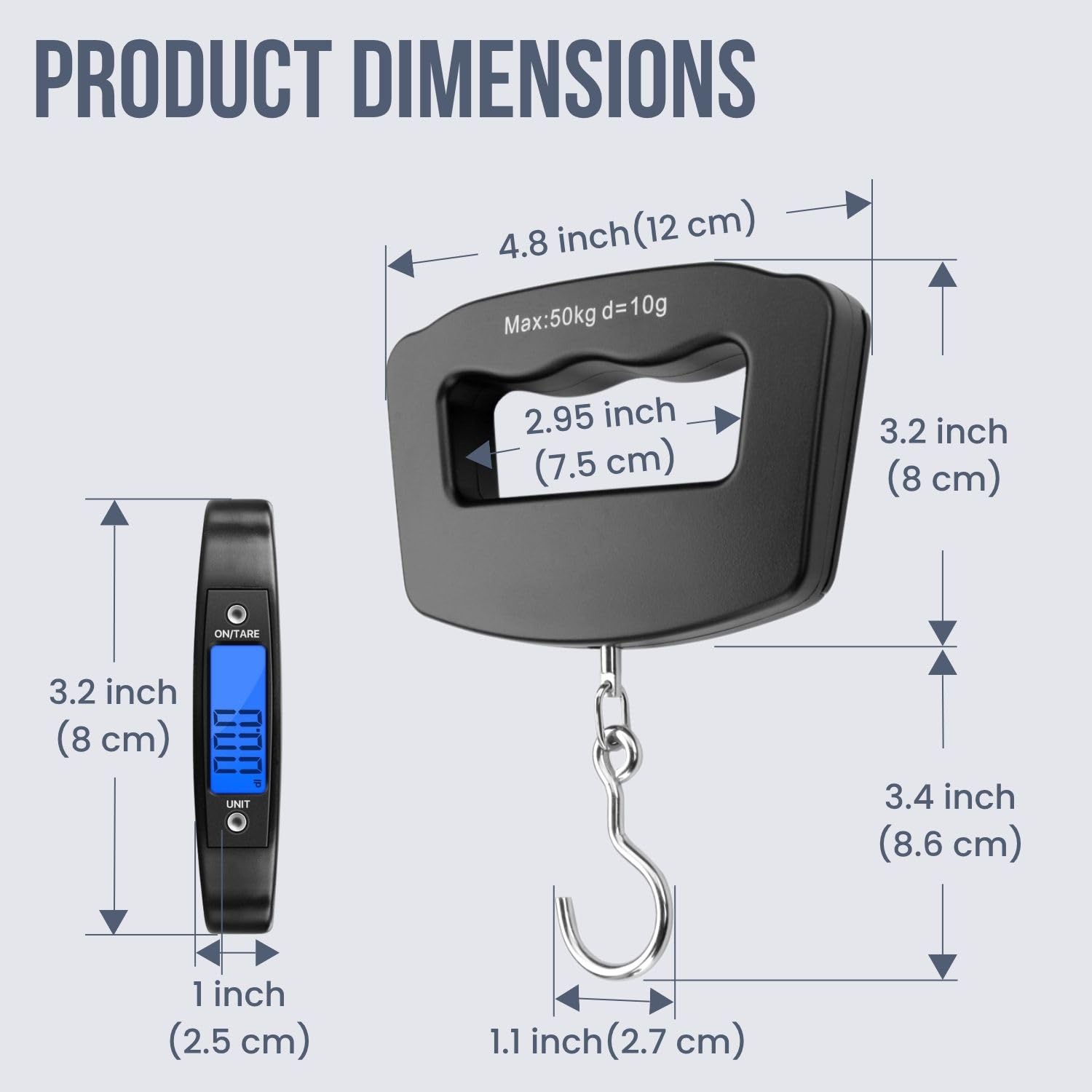 50Kg 10g Luggage Weight Scale, - Travel Accessories Electronics avis et prix