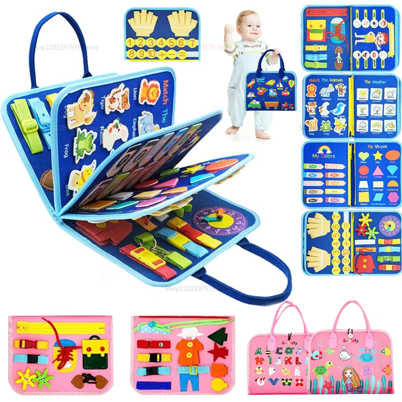 New Busy Board for Toddlers Se - Travel Accessories With Toddler avis et prix