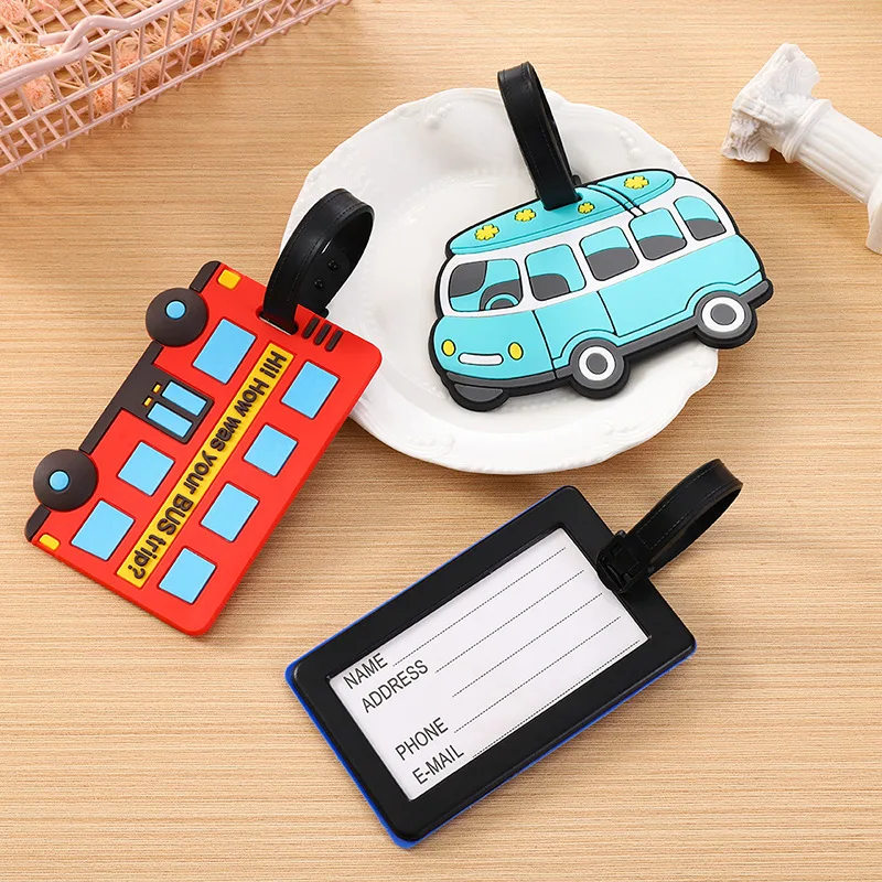 Cute Cartoon Cars PVC Silicone - Travel Accessories B&M avis et prix
