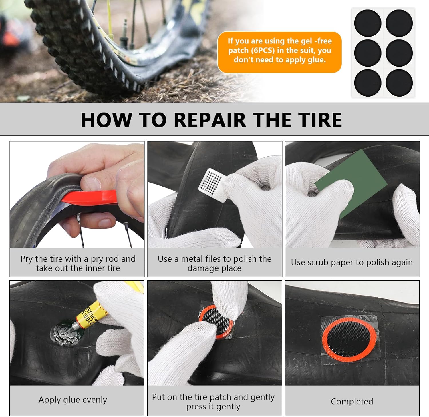 40PCS Portable Bicycle Repair  - Travel Accessories Bike avis et prix