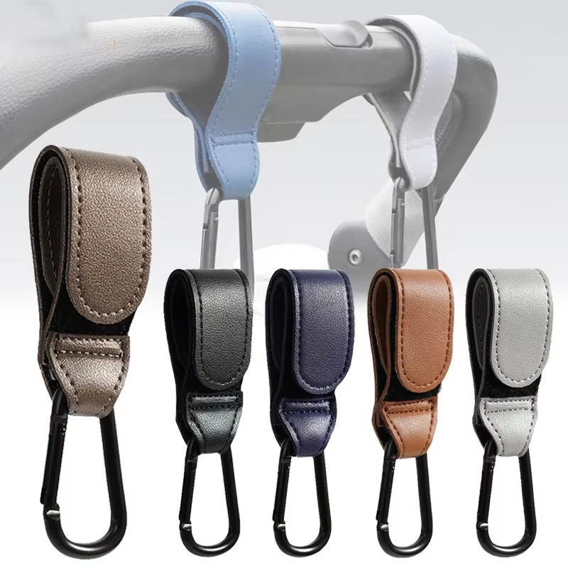 2Pcs Leather Cart Hooks Baby S - Travel Accessories For 3 Year Old avis et prix