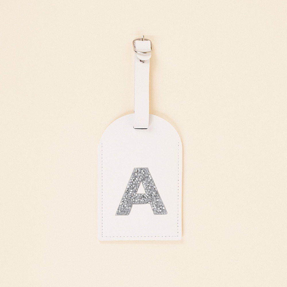 A-Z Rhinestone Monogram Leathe - Travel Accessories B&M avis et prix