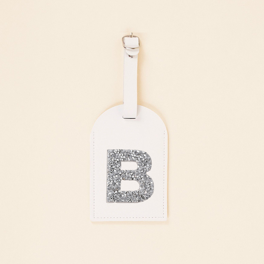 A-Z Rhinestone Monogram Leathe - Travel Accessories B&M avis et prix