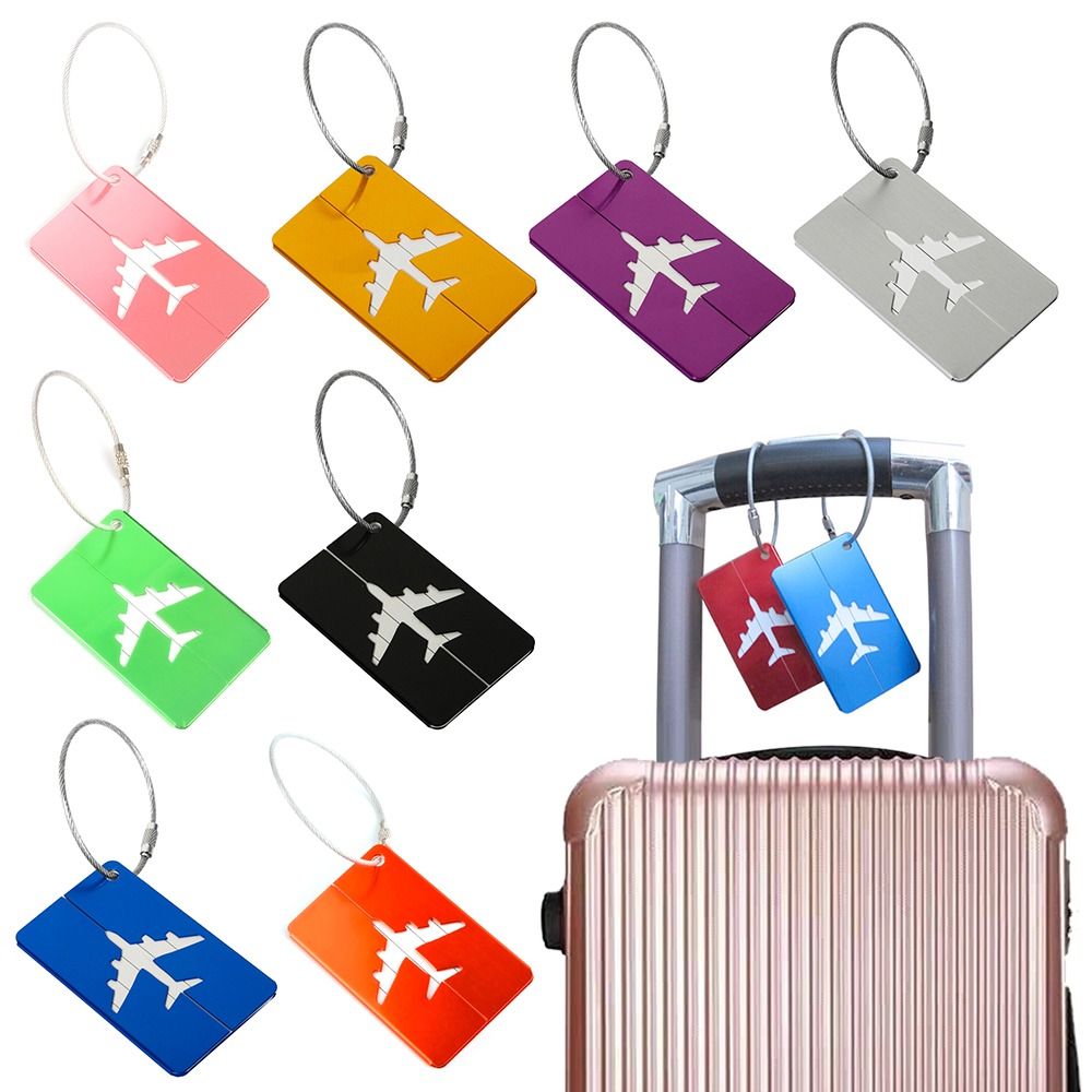 Aluminium Travel Luggage Tags  - Travel Accessories B&M avis et prix