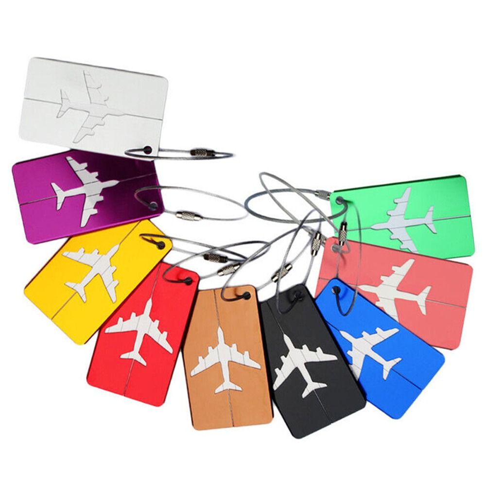 Aluminium Travel Luggage Tags  - Travel Accessories B&M avis et prix