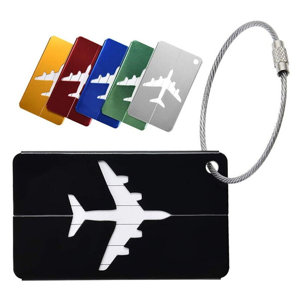 Aluminium Travel Luggage Tags  - Travel Accessories B&M avis et prix