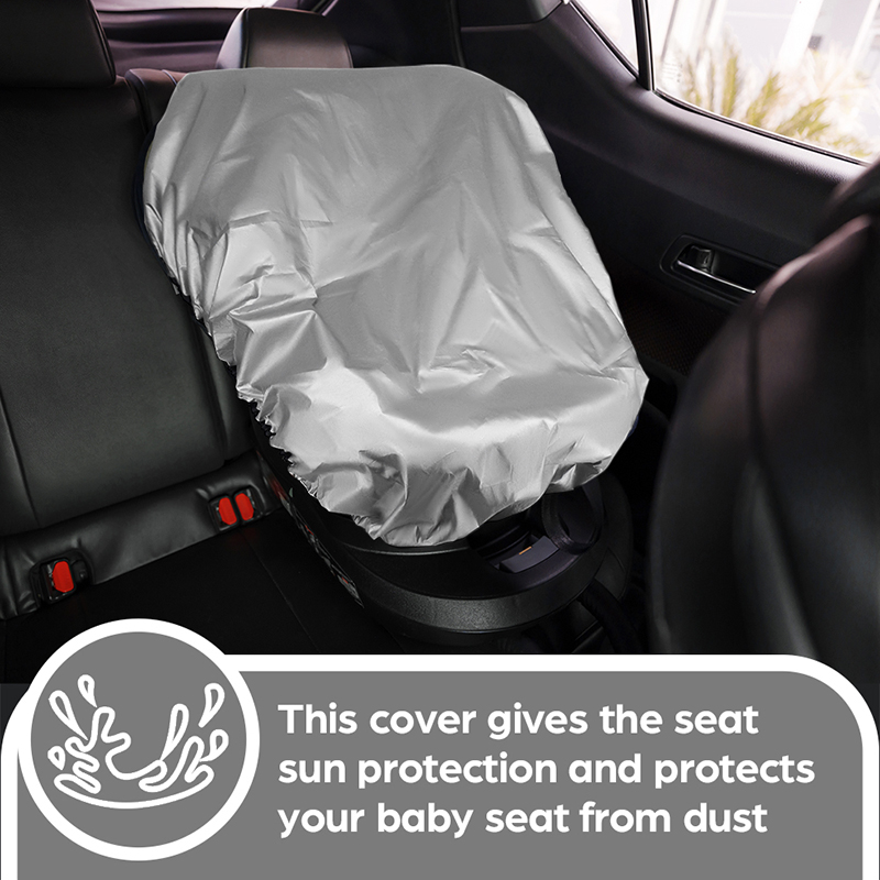 1PC Silver  Baby Car Seat Sun  - Travel Accessories For 3 Year Old avis et prix