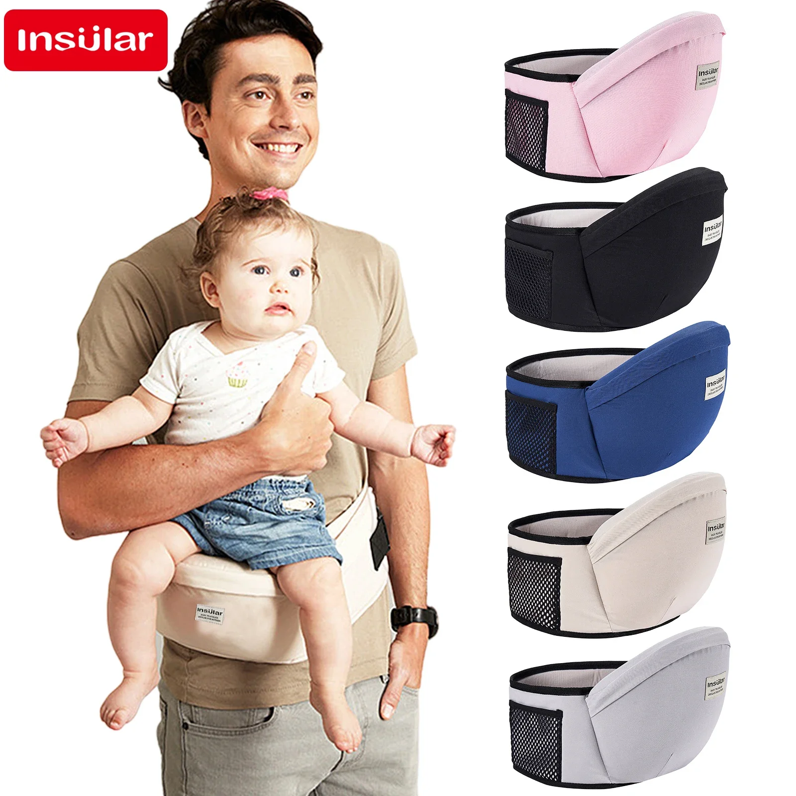 Thickened Baby Hip Seat Carrie - Travel Accessories For 3 Year Old avis et prix