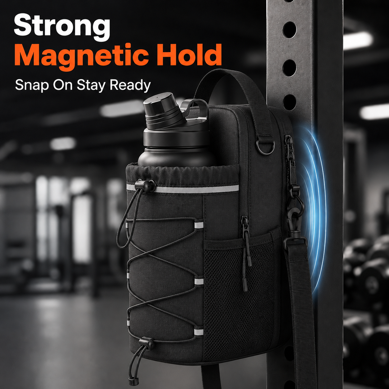 Magnetic Gym Bottle Bag Water  - Travel Accessories Holder avis et prix