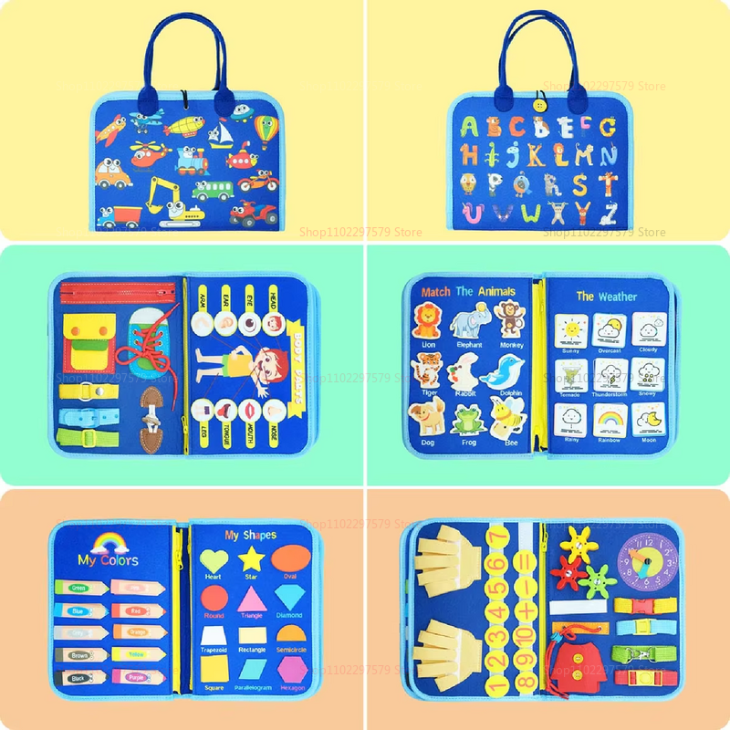 Toddler Busy Board for Montess - Travel Accessories With Toddler avis et prix